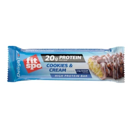 FITSPO Protein Bar 20g Cooikies & Cream 60g