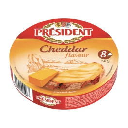 President Cheddar Τυράκια Τρίγωνα Τετηγμένα 140gr