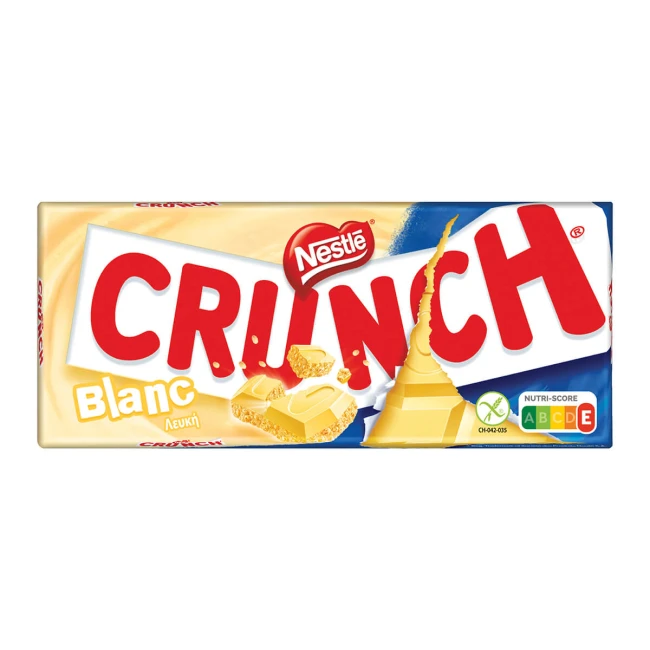 Crunch Σοκολάτα Λευκή 100g
