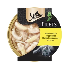 Sheba Τροφή Γάτας Filets Κοτόπουλο 60gr