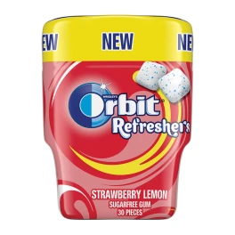 Orbit Refreshers Τσίκλες Φράουλα/Λεμόνι 67g