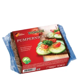 Quickbury Ψωμί Pumpernickel Ολικής Άλεσης 500gr