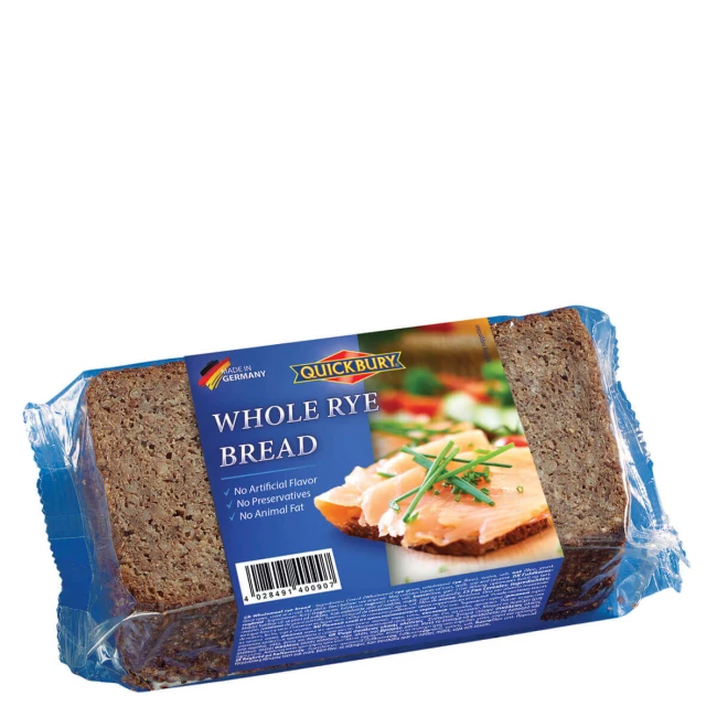 Quickbury Ψωμί Μαύρο Ολικής 500gr