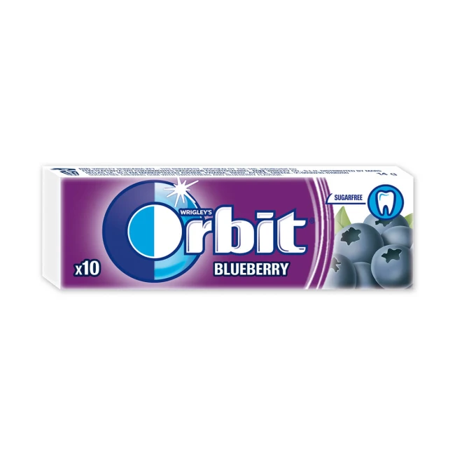 Orbit Τσίχλες Βατόμουρο 10 κουφέτα