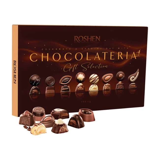 Roshen Chocolateria Πραλίνες 194gr