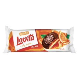 Lovita Μπισκότα Με Γέμιση Πορτοκάλι 135gr