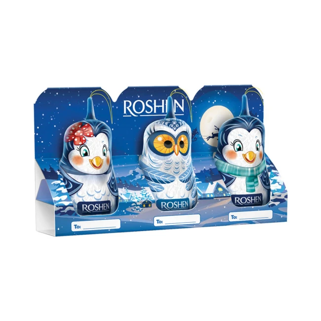 Roshen Φιγούρες Set Winter Friends 3x20gr