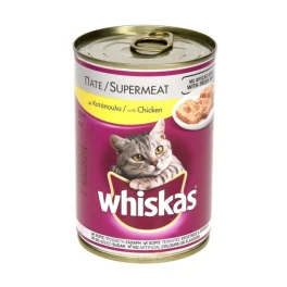Whiskas Υγρή Τροφή Γάτας Κοτοπουλο Πατέ 400gr