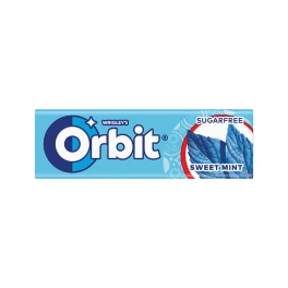 Orbit Τσίχλες Sweet Mint 14gr