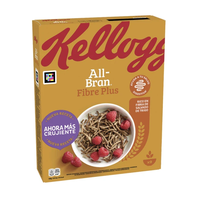 Kellogg’s Δημητριακά All Bran Fibre Plus 375gr