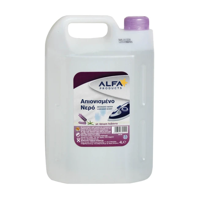 Alfa 4L Απιονισμένο Νερό Λεβάντα Alfa 4L Απιονισμένο Νερό Λεβάντα