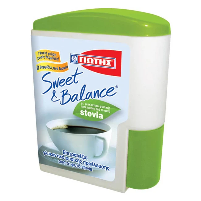Γιώτης Sweet & Balance Υποκατάστατο Ζάχαρης Δισκία 6,5gr 100τμχ