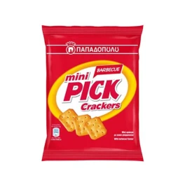 Παπαδοπούλου Mini Pick Crackers Barbeque 70gr