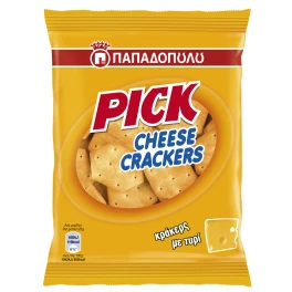 Παπαδοπούλου Pick Crackers Τυρί 45g