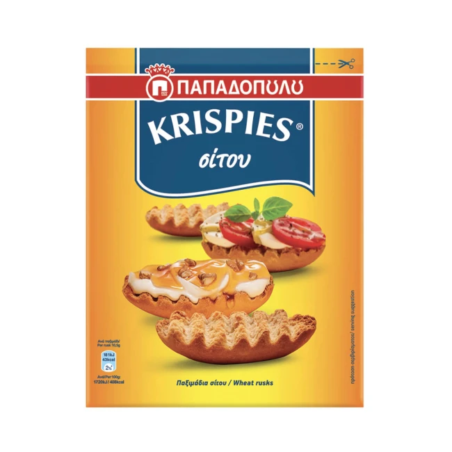 Παπαδοπούλου Krispies Σίτου 200g