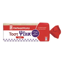 Παπαδοπούλου Τόστ Ψίχα Σίτου 450gr