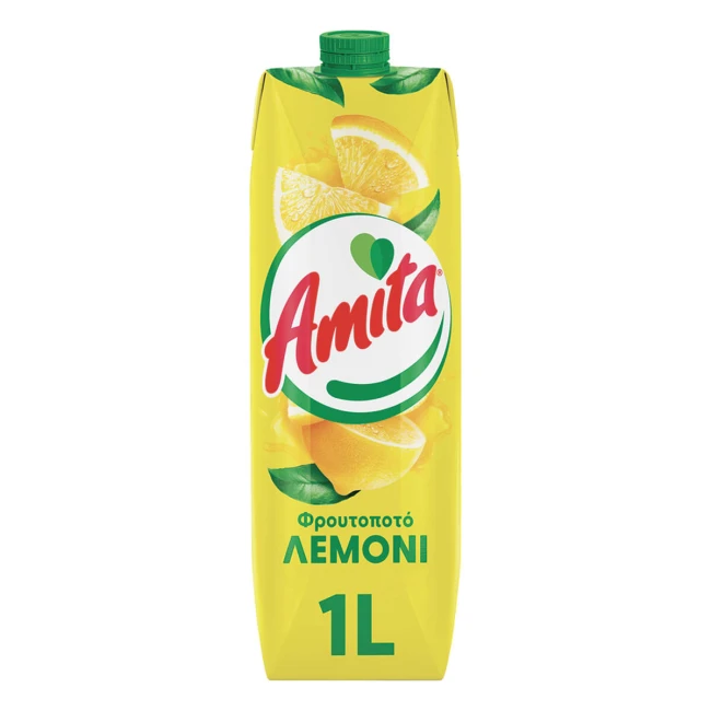 AMITA 1L ΛΕΜΟΝΙ ΦΡΟΥΤΟΠΟΤΟ Λεμόνι