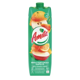 Amita Χυμός Καρότο Μήλο Πορτοκάλι 1lt