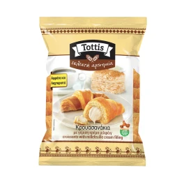 Tottis Μίνι Κρουασάν με Γέμιση Κρέμα Μιλφέιγ 300gr