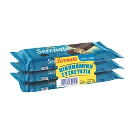 Serenata Twin Γκοφρέτα Υγείας 3x30gr