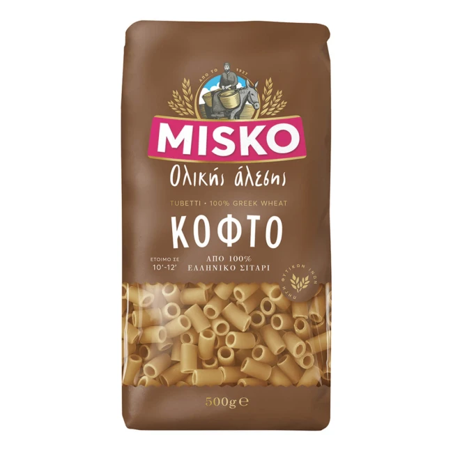 Misko Μακαρονάκι Κοφτό Όλικής Άλεσης 500gr