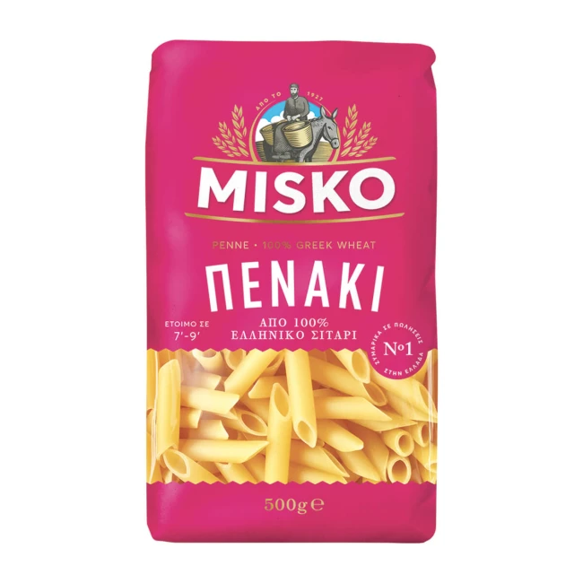 Misko Ζυμαρικά Πάστα Πενάκι 500gr