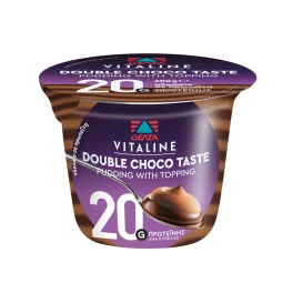 Δέλτα Vitaline Pudding Διπλή Σοκολάτα 200g