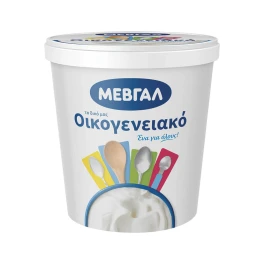 ΜΕΒΓΑΛ To Δικό Μας Οικογενειακό Επιδόρπιο Γιαουρτιού 5% Λιπαρά 1Kg