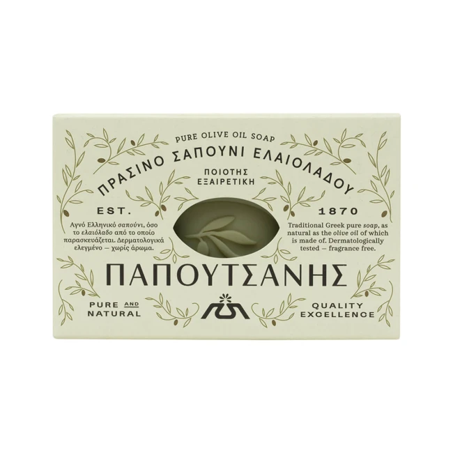 Παπουτσάνης Σαπούνι Με Ελαιόλαδο 125gr