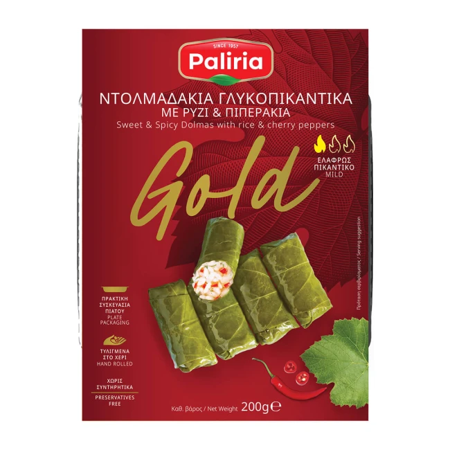 Παλίρροια Ντολμαδάκια Γλυκοπικάντικα 200gr Παλίρροια Ντολμαδάκια Γλυκοπικάντικα 200gr