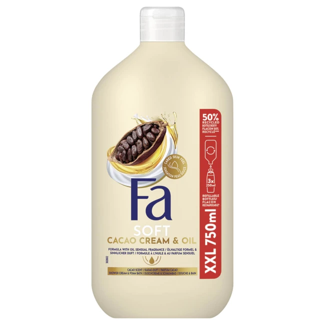 Fa Αφρόλουτρο Cream & Oil Cacao 750ml
