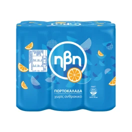 Ήβη Πορτοκαλάδα Χωρίς Ανθρακικό 6x330ml
