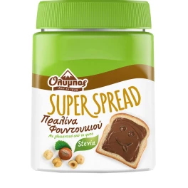 Όλυμπος Πραλίνα Με Stevia Super Spread 350gr