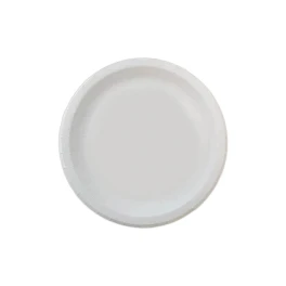 Πιάτα Χάρτινα Μεγάλα Λευκά 23cm. 20τμχ