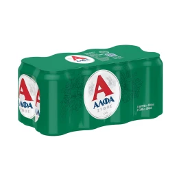 Άλφα Μπύρα 8x330ml