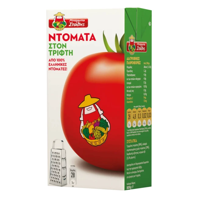 Μπάρμπα Στάθης Τομάτα Στον Τρίφτη 500gr Μπάρμπα Στάθης Τομάτα Στον Τρίφτη 500gr