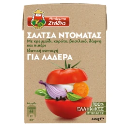 Μπάρμπα Στάθης Σάλτσα Τομάτας Για Λαδερά 370gr Μπάρμπα Στάθης Σάλτσα Τομάτας Για Λαδερά 370gr