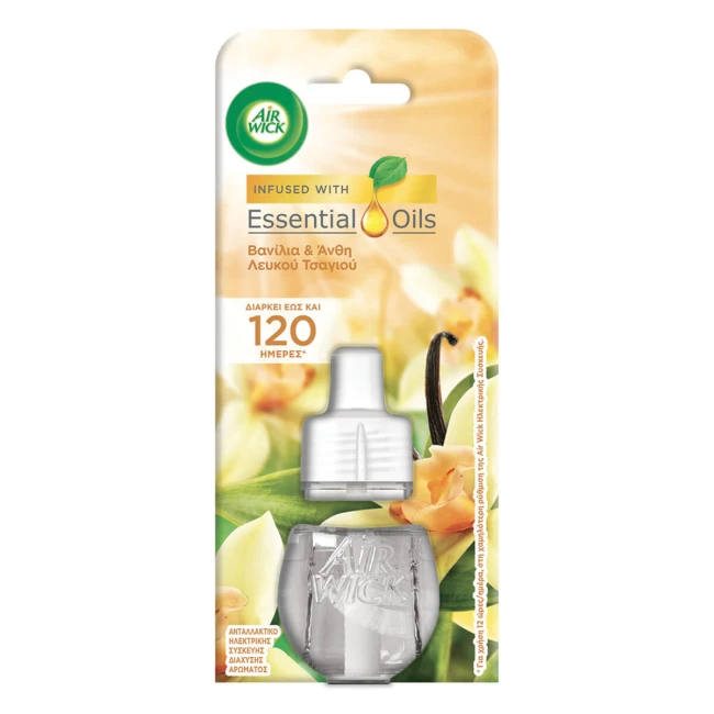 Airwick Αρωματικό Χώρου Βανίλια & Shea Butter Ανταλλακτικό 19ml