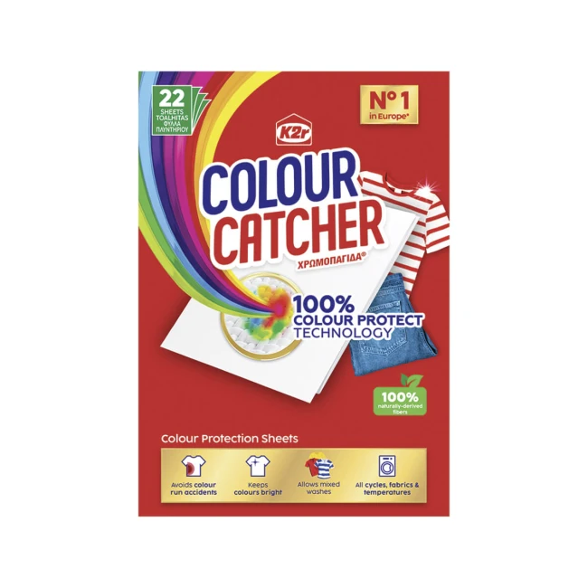 K2r Colour Catcher Χρωμοπαγίδα 22 τμχ