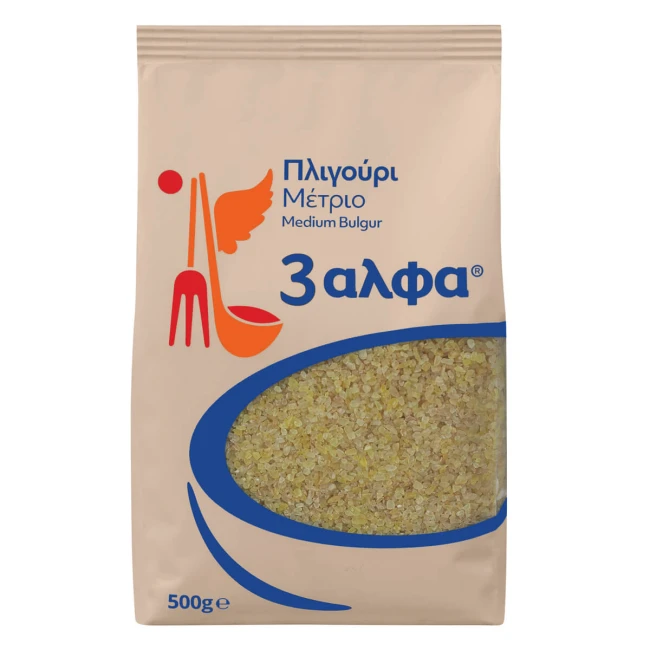 3άλφα Πλιγούρι Μέτριο 500g