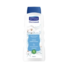 Septona Αφρόλουτρο Dermasfot Cotton & Milk Protein 750ml