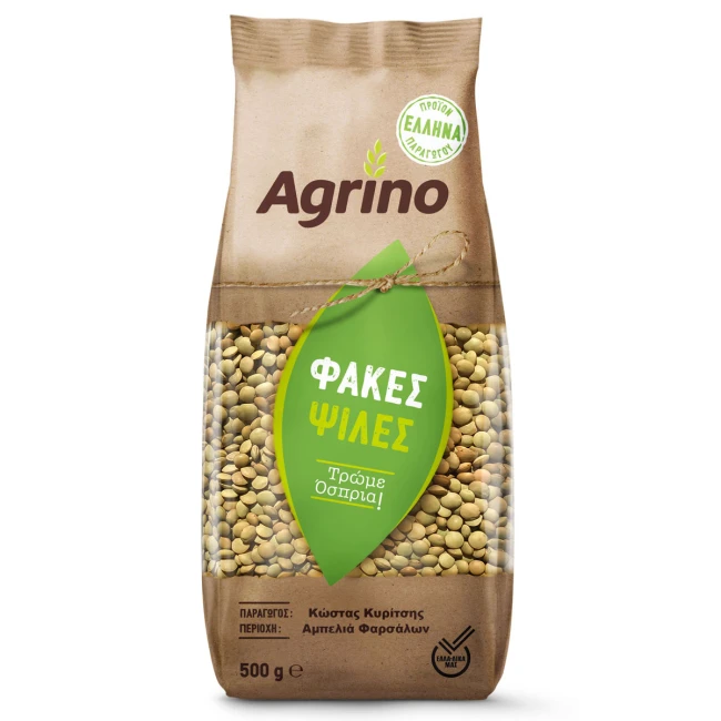 Agrino Φακές Ψιλές Φαρσάλων 500gr Agrino Φακές Ψιλές Φαρσάλων 500gr