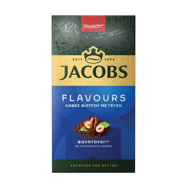 Jacobs Flavours Καφές Φίλτρου Φουντούκι 250gr Jacobs Flavours Καφές Φίλτρου Φουντούκι 250gr