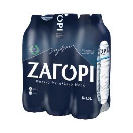 Ζαγόρι Φυσικό Μεταλλικό Νερό 6x1,5lt