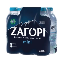 Ζαγόρι Μεταλλικό Νερό 6x330ml