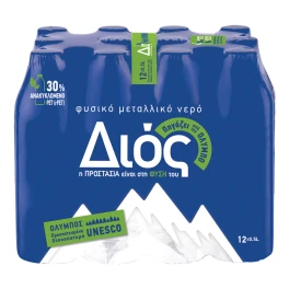 Διός Φυσικό Μεταλλικό Νερό R-Pet 12x500ml