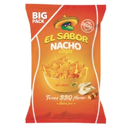 El Sabor Nacho Chips Με BBQ 180gr