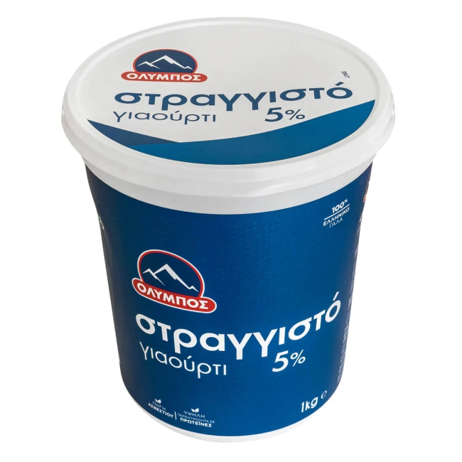 Όλυμπος Γιαούρτι Στραγγιστό Λιπαρά 5% 1Kg