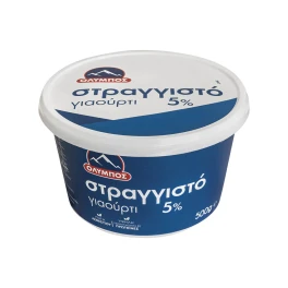 Όλυμπος Στραγγιστό Γιαούρτι 5% 500gr