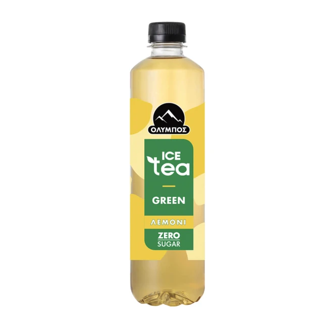 Όλυμπος Πράσινο Τσάι Λεμόνι Zero 500ml